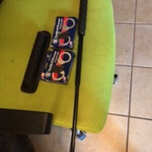 Smith And Wesson 26" Expandable Baton W/Holster & 2 pair 100-1 Blue Handcuff NEW